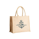 Picture of CANBERRA JUTE & JUCO REUSABLE SHOPPER TOTE BAG with Short Handles & Gusset