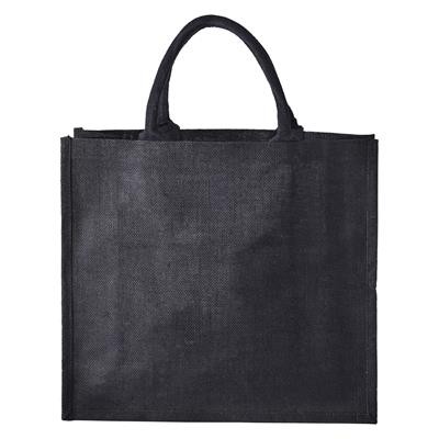 Picture of CONCORD JUTE BAG DYED BLACK.