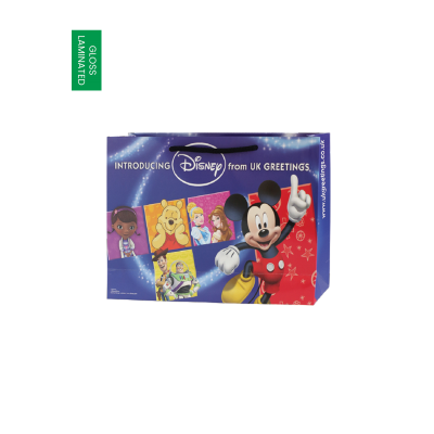 Picture of DISCOVERY HAND FINISHED PAPER LAMINATED CARRIER BAG.