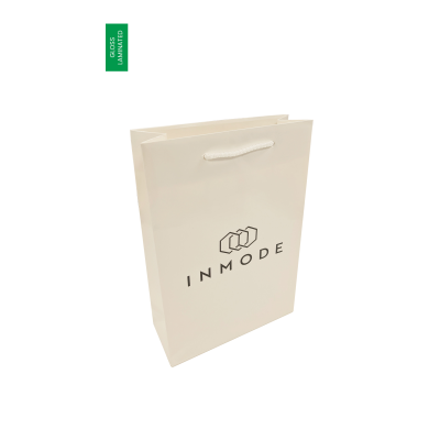 Picture of JUBILEE GLOSS LAMINATED PAPER CARRIER BAG with Rope Handles.