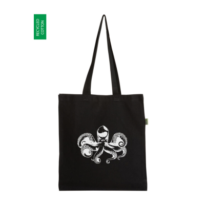 Picture of INTREPID 8OZ RECYCLED CANVAS BAG in Black 