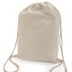 TRIDENT NATURAL COTTON DRAWSTRING BAG image 2