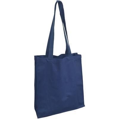 Picture of ILLUSTRIOUS 10OZ CANVAS BAG in Navy Blue.