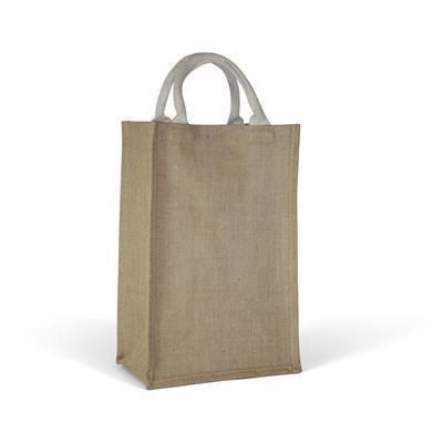 Picture of MARYPORT JUTE BAG with Short Soft Loop Handles.