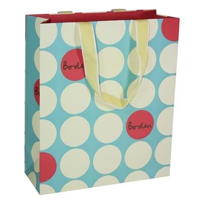 Picture of THRESHER LUXURY PAPER CARRIER BAG with Matt Finish & Short Ribbon Handles