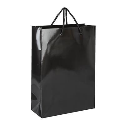 Picture of VICTORY GLOSS LAMINATED PAPER CARRIER BAG with Rope Handles