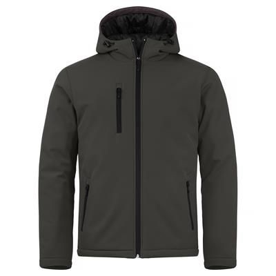 Picture of CLEAN CUT 3 LAYERED PADDED SOFTSHELL JACKET with Hood