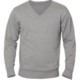 Picture of a FULLY FASHIONED V-NECK SWEATER with Silicon Finish for a Softer Touch