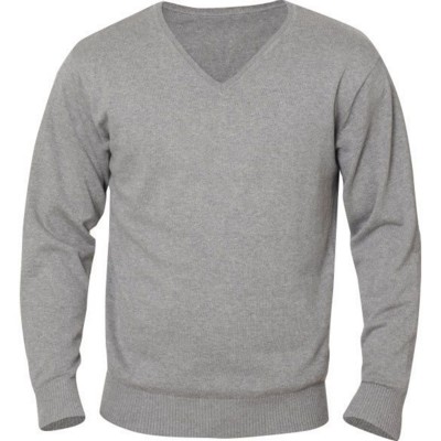 Picture of CLIQUE ASTON MENS FULLY FASHIONED V NECK SWEATER SWEATSHIRT.