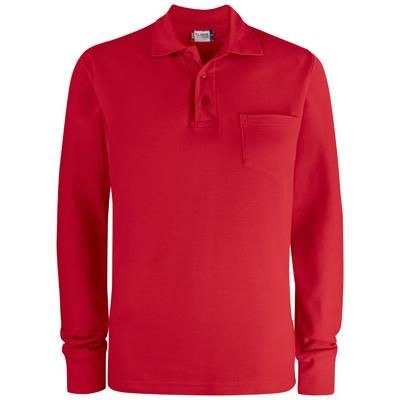 Picture of BASIC POLO LONG SLEEVE POCKET
