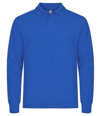 Picture of CLIQUE MANHATTAN LONG SLEEVE POLO SHIRT.