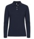 Picture of a HIGH QUALITY LONG SLEEVE POLO with a Good Stretch