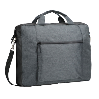Picture of THIS STYLISH DESIGNED BRIEFCASE CASE FEATURES a PADDED COMPARTMENT AND a FRONT POCKET BOTH SBS ZIP