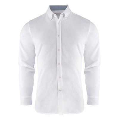 Picture of BURLINGHAM OXFORD LOOK JERSEY SHIRT