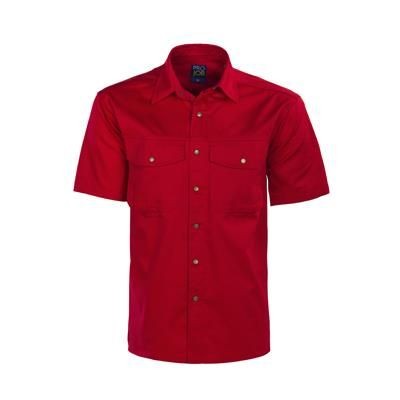 Picture of SHORT SLEEVE SHIRT with Press Studs.