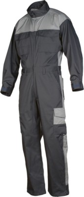 Picture of PROJOB TWO-TONE OVERALL BOILER SUIT in Dark Grey