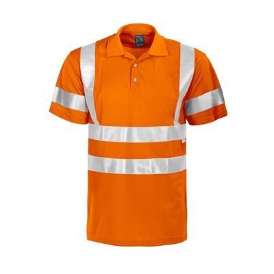 Picture of HIGH VISIBILITY REFLECTIVE PIQUE POLO SHIRT.