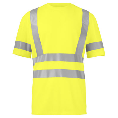 Picture of HI-VIS TEE SHIRT with Round Neck & Reinforced Ribbed Neckband