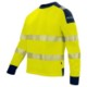 Picture of SWEATSHIRT with Contrast Colour Over Shoulders, Collar & Cuffs