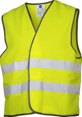 Picture of PROJOB HIGH VISIBILITTY SAFETY VEST in Yellow