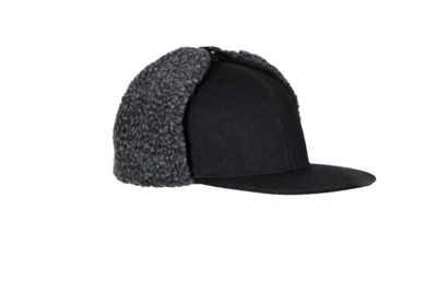 CAP with a Straight Brim & Sewn-On Ear Flaps with Comfortable, Warming Pilé Lining on the Inside