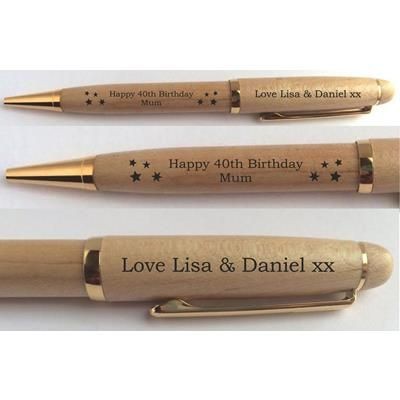 Picture of CUSTOMISED WOOD PEN