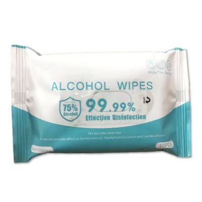 Picture of DISINFECTANT WET WIPE TISSUE PACK - 10 PACK
