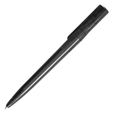 Picture of SURFER TRANS RPET BALL PEN in Black.