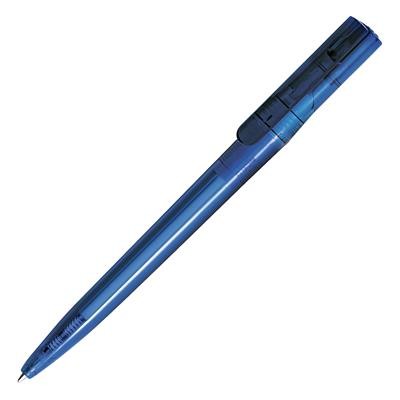 Picture of SURFER TRANS RPET BALL PEN in Blue.