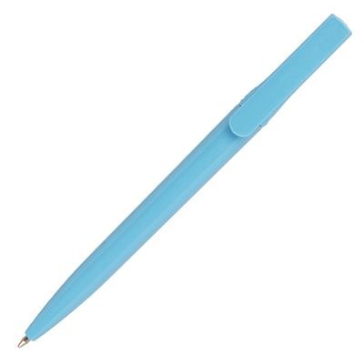 Picture of SURFER SOLID RPET BALL PEN in Light Blue.