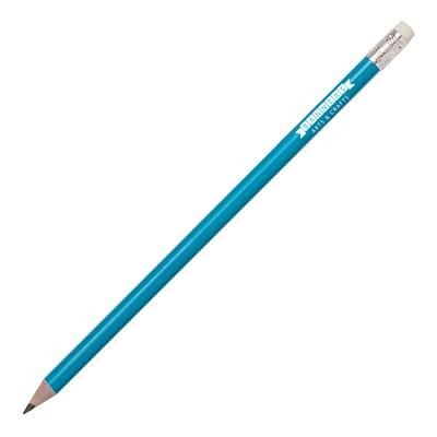Picture of RECYCLED PLASTIC PENCIL in Light Blue