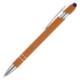 Picture of NIMROD SOFT FEEL BALL PEN in Amber