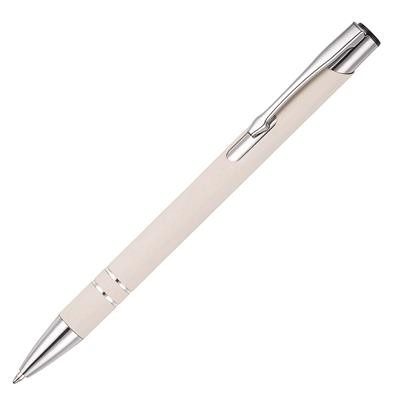 Picture of BECK SOFT FEEL BALL PEN in White