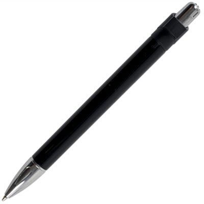 Picture of 2 D SHAPE CLIP BALL PEN in Black