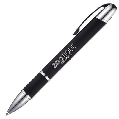 Picture of STRATOS MATT BLACK BALL PEN.