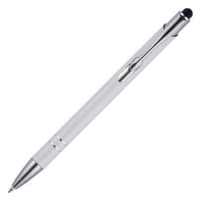 Picture of BECK STYLUS PLUS BALL PEN in White