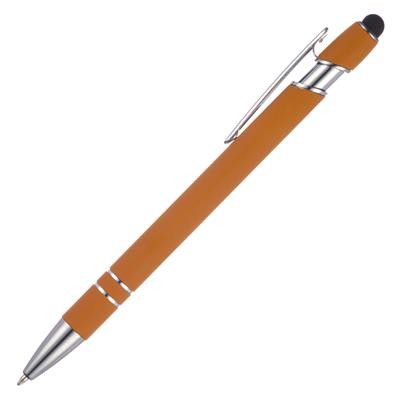 Picture of NIMROD SOFT FEEL BALL PEN in Orange