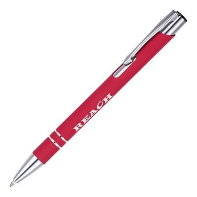 Picture of BECK SOFTFEEL BALL PEN in Red