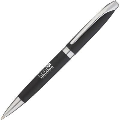 Picture of BALLAD SILVER CHROME BALL PEN in Black