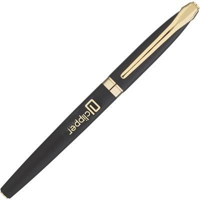 Picture of BALLAD GOLD METAL ROLLERBALL PEN in Black
