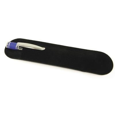 Picture of SINGLE VELVETEEN PEN POUCH in Black