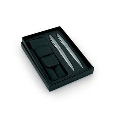 Picture of CONSORT PEN GIFT BOX with Pouch in Black