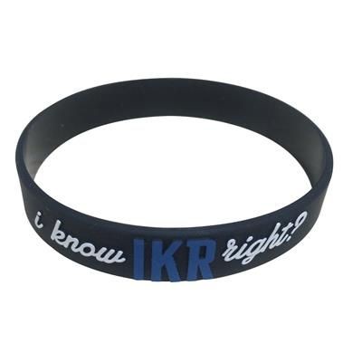 Picture of SILICON WRIST BAND EMBOSSED