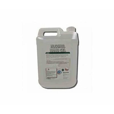 Picture of HAND SANITISER - 5 LITRES 80% ALCOHOL KILLS 99% BACTERIA UK STOCK.