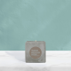 Picture of HANDMADE VEGAN CANDLE in Grey Concrete Pot Engraved
