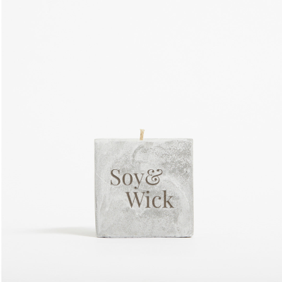 Picture of AROMATHERAPY SOY CANDLE in 6Cm Concrete Pot