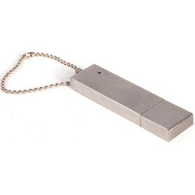 Picture of USB FLASH DRIVE MEMORY STICK in Silver Metal