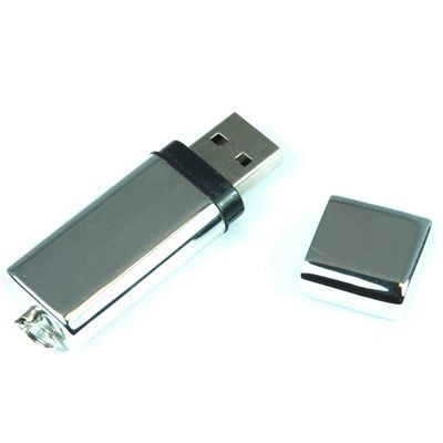 Picture of METAL USB FLASH DRIVE MEMORY STICK.
