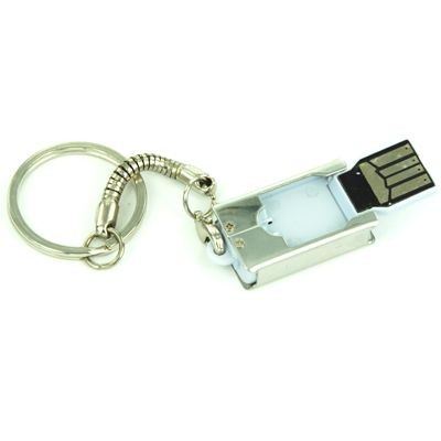 Picture of USB FLASH DRIVE MEMORY STICK KEYRING.