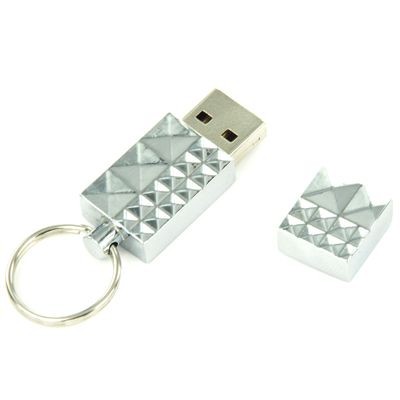 Picture of USB FLASH DRIVE MEMORY STICK KEYRING.